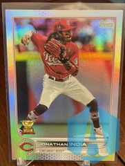2022 Topps Gold Cup Rainbow Foil #563 Jonathan India Cincinnati Reds